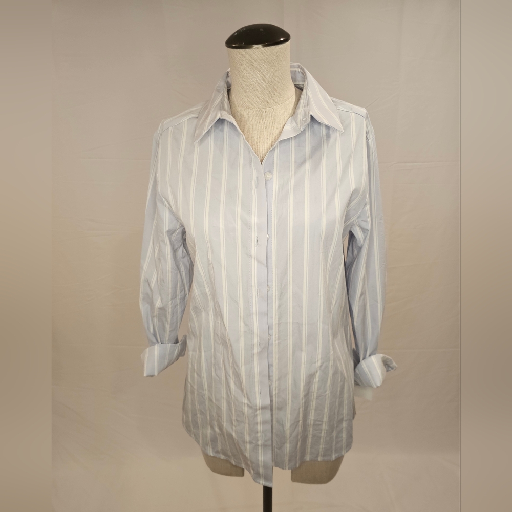 Blue Ice Striped Button-Down Shirt